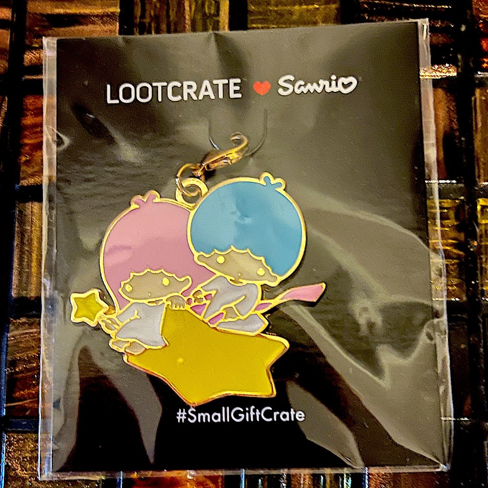 Sanrio Loot crate 2017 little twin stars charm